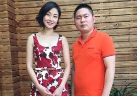 广州恒盛娱乐与明星合影
